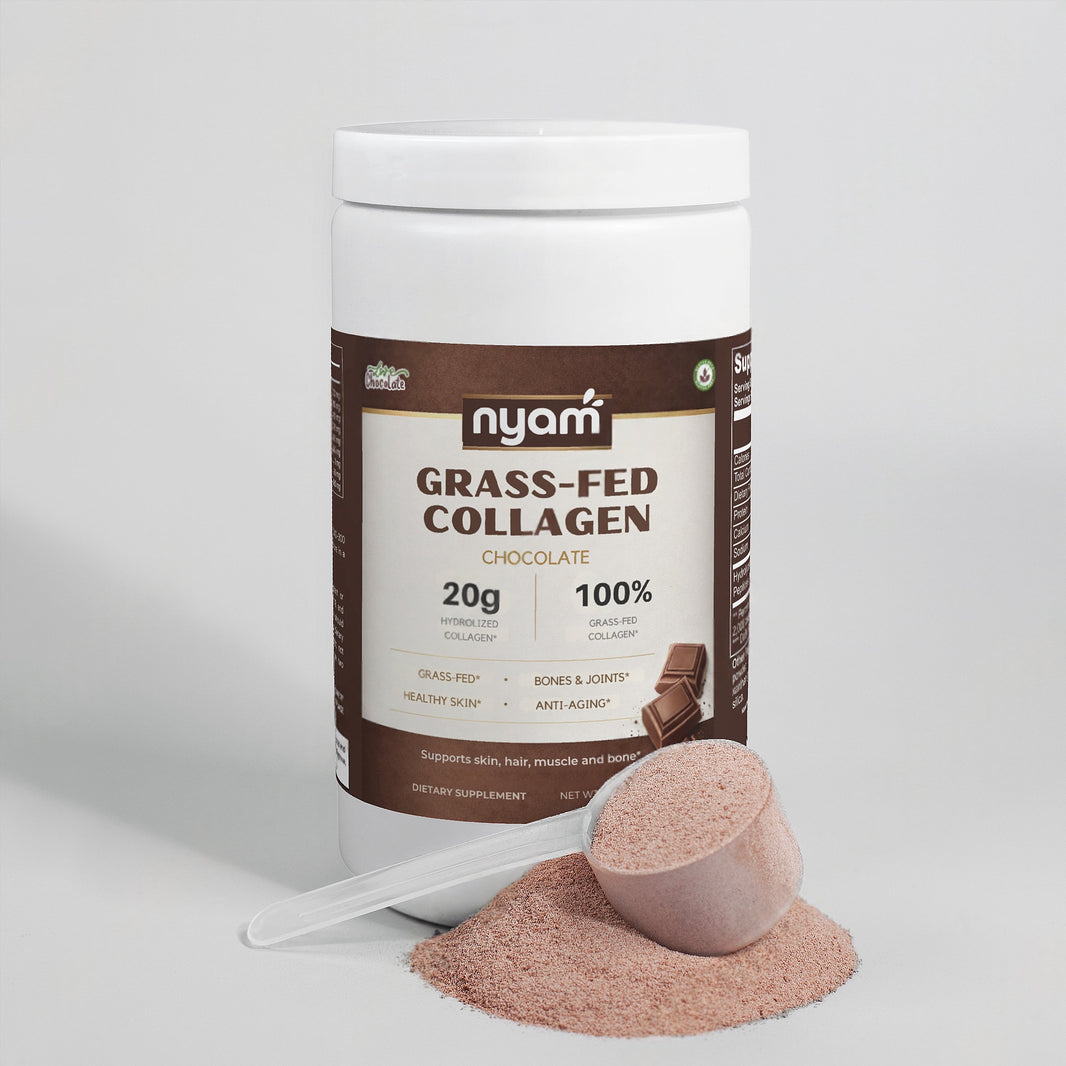 Nyam® Grass-Fed Collagen Peptides — Chocolate
