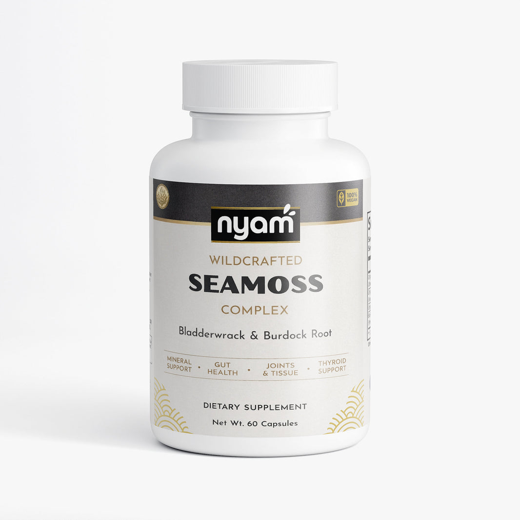 Nyam® Sea Moss Complex - Bladderwrack & Burdock.