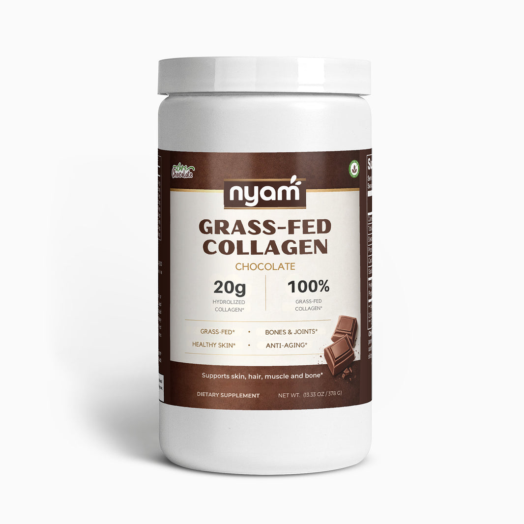Nyam® Grass-Fed Collagen Peptides — Chocolate